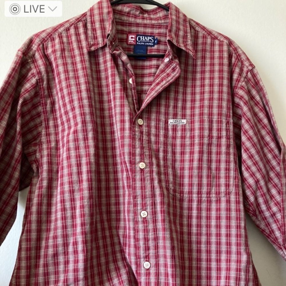 Vintage Chaps Ralph Lauren Long Sleeve Button Down Shirt